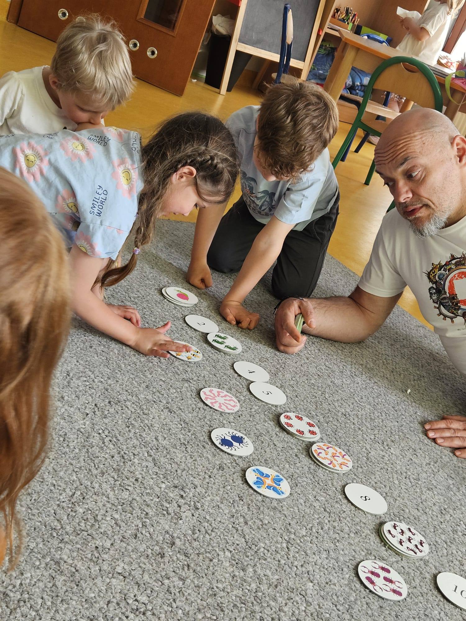 Edukacja matematyczna u Jezykow przebiegla na pracy grupowej